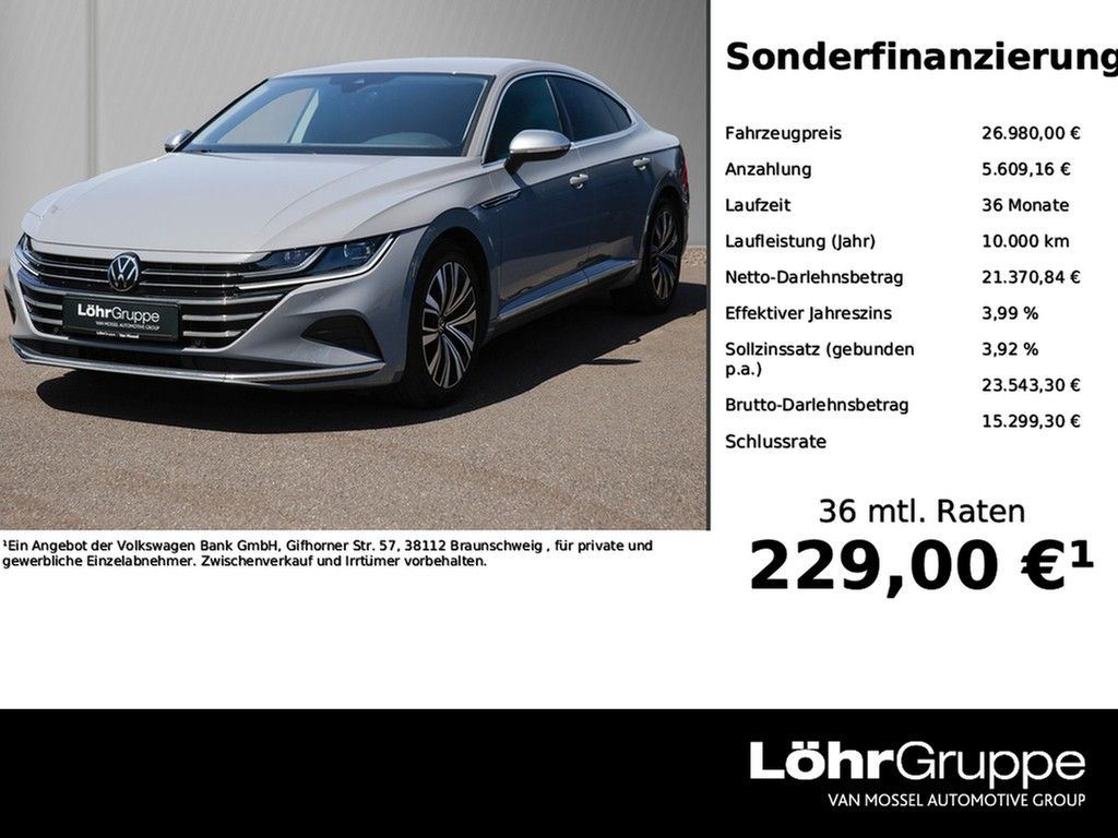 Bild des Angebotes Volkswagen Arteon 2.0 TDI DSG Elegance Business Pre., ZGV
