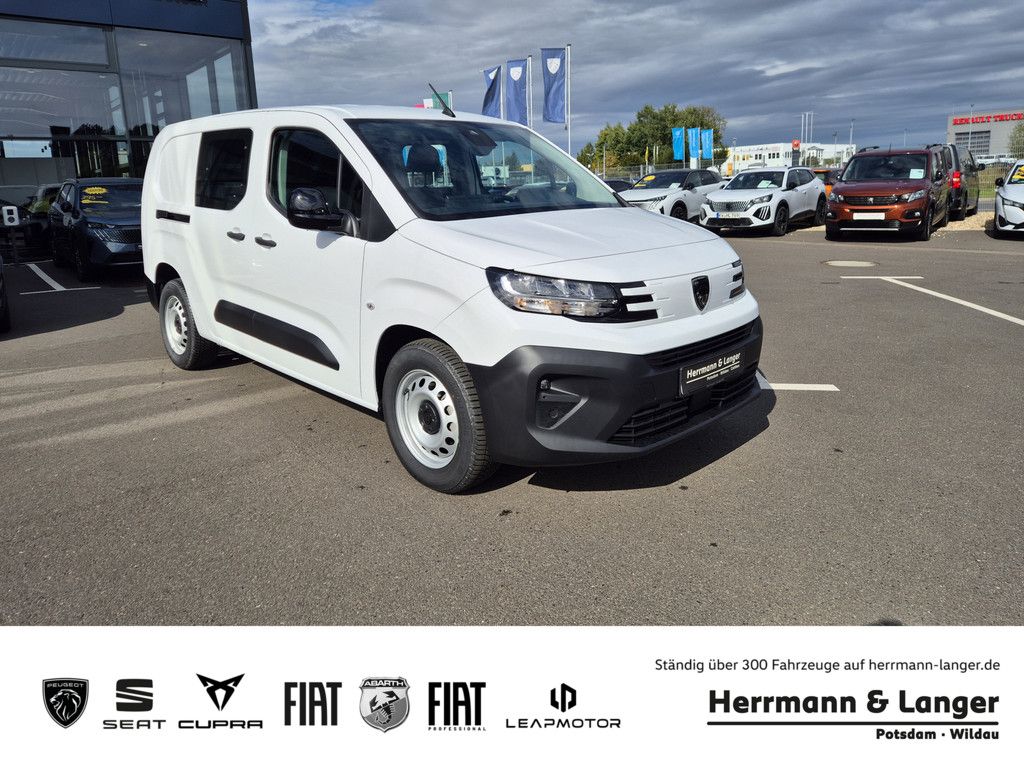 Bild des Angebotes Peugeot Partner L2 DoKa hdi 130 EAT8 Worksite-P. Winter-