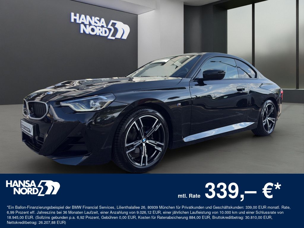 Bild des Angebotes BMW 218i Coupe M-SPORT LED NAVI KAMERA PDC SHZ 18"