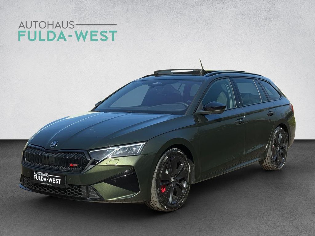 Skoda Octavia Combi RS Khaki Green Matrix AHK 5JGarant
