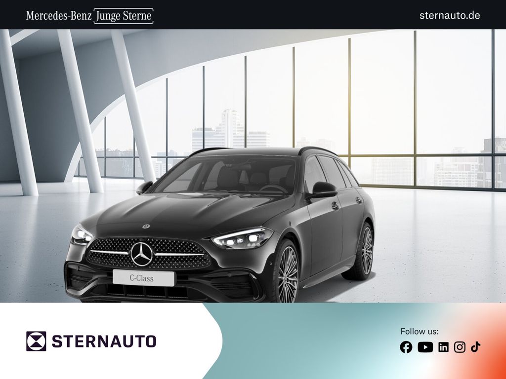Bild des Angebotes Mercedes-Benz C 200 d T-Modell AMG Distr 360 Cam Spur Night Wi