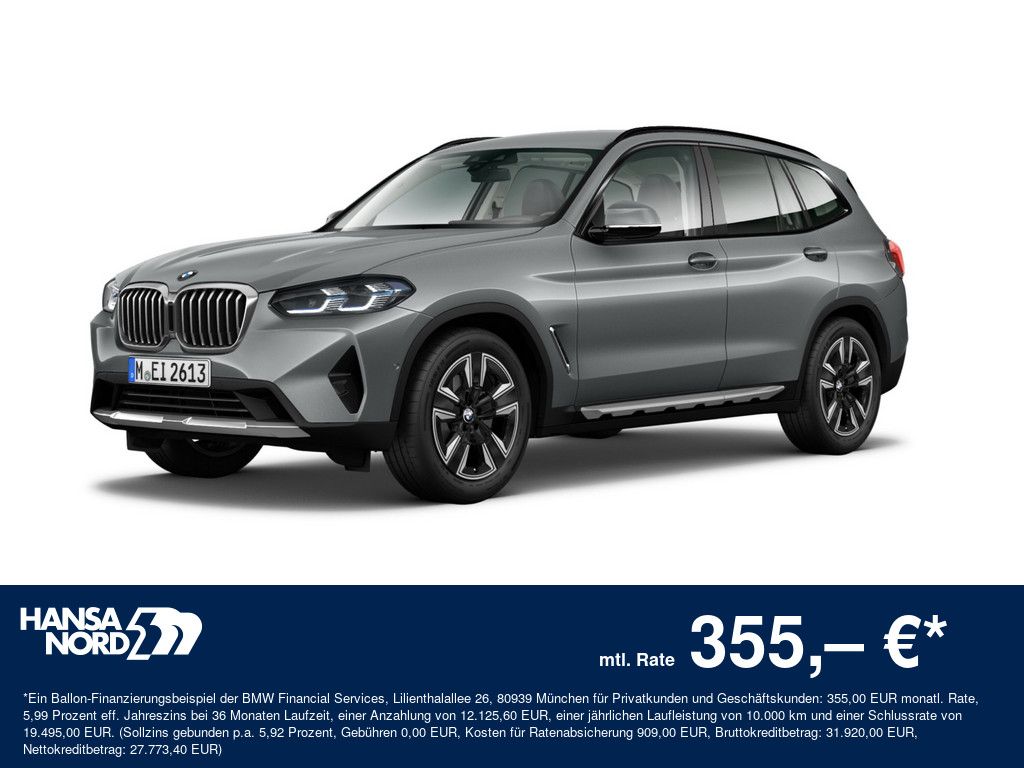 Bild des Angebotes BMW X3 xDrive30i LASER NAVI HUD KAMERA H/K 19" AHK